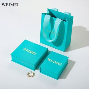 Custom Logo Biodegradable Cardboard Jewelry <b>Gift</b> <b>Box</b> for Ring, <b>Earring</b>, and Necklace Packaging - Product Image 6