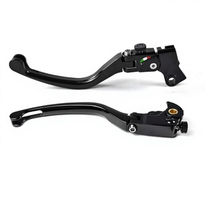 Levier de frein et d'<span class=keywords><strong>embrayage</strong></span> réglable pour moto <span class=keywords><strong>DUCATI</strong></span> SUPERSPORT 939/S 2017-2020 Gauche/Droite Pliable Long/Court en aluminium CNC - Product Image 1