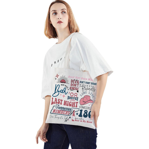 Bolsa de Compras Reutilizable con Diseño del Álbum One Last Night, Regalo para Fans de la Música <span class=keywords><strong>Country</strong></span>, Mercancía del <span class=keywords><strong>Cantante</strong></span> - Product Image 4