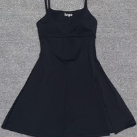 Robe Camisole Amincissante Style Européen et Américain pour Femme, Couleur Unie, Polyvalente, Style Sportif, Anti-Transpiration – Grande Vente
