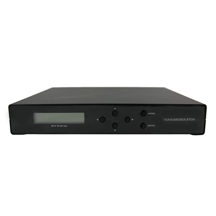 Новый дизайн, 2 IP HD потока через один QAM IP IPTV к RF выходу, трансмодулятор, преобразователь