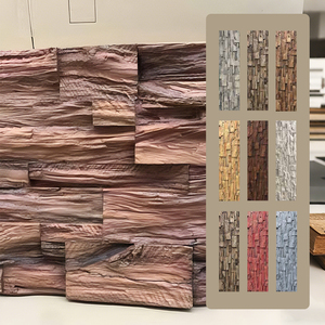 Panel <span class=keywords><strong>de</strong></span> Pared 3D <span class=keywords><strong>de</strong></span> Bloques <span class=keywords><strong>de</strong></span> Madera PU, Panel Decorativo <span class=keywords><strong>de</strong></span> Pared 3D, Panel <span class=keywords><strong>de</strong></span> Pared <span class=keywords><strong>de</strong></span> Pilar Pequeño <span class=keywords><strong>de</strong></span> PU, Piedra <span class=keywords><strong>de</strong></span> Poliuretano PU para Decoración - Product Image 5