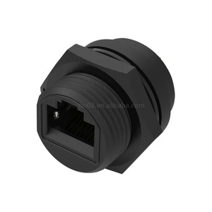 Jnicon <span class=keywords><strong>RJ45</strong></span> kết nối Ethernet M19 <span class=keywords><strong>RJ45</strong></span> ngoài trời tín hiệu kết nối không thấm nước IP68 <span class=keywords><strong>RJ45</strong></span> ổ cắm cắm cắm với cáp - Product Image 1