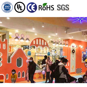 Productos multifuncionales para parques de atracciones comerciales para niños, juego de toboganes para niños, juego de columpio, equipo de patio interior, gimnasio - Product Image 2