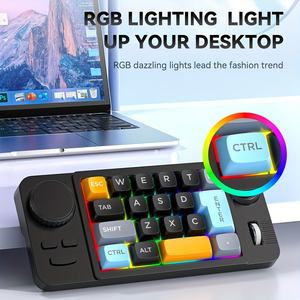 Thiết kế macropad Mini lập trình Bàn phím 19 phím trao đổi nóng cơ khí chuyển đổi tùy chỉnh macro Bàn phím kỹ thuật số sơn bàn phím - Product Image 6