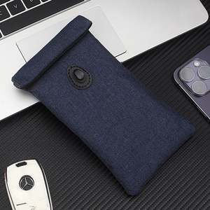 Nouvelle Pochette Faraday à Double Protection 2025 pour Clés de <span class=keywords><strong>Voiture</strong></span> et Smartphone, Sac Anti-Vol Bloquant les Signaux, Sac de Protection RFID/EMF - Product Image 4