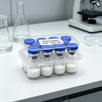 Poudre lyophilisée de réparation cosmétique OEM/ODM à base d'oligopeptides, de glycérine chimique et de peptide de cuivre 80000UI pour tous types de peau
