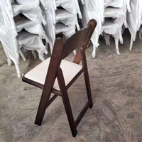 Chaise pliante en bois Fruitwood pour extérieur, jardin, mariage, événement, fête – Design moderne, durable et élégant pour appartement et villa