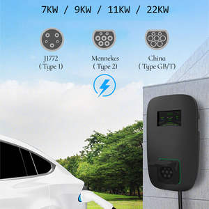 DIBOEV CE сертифицированное Домашнее использование 7KW 22KW 32A 4G Wifi EV-зарядное устройство типа 2 штекер настенное зарядное устройство переменного тока новое состояние CCS интерфейс - Product Image 4