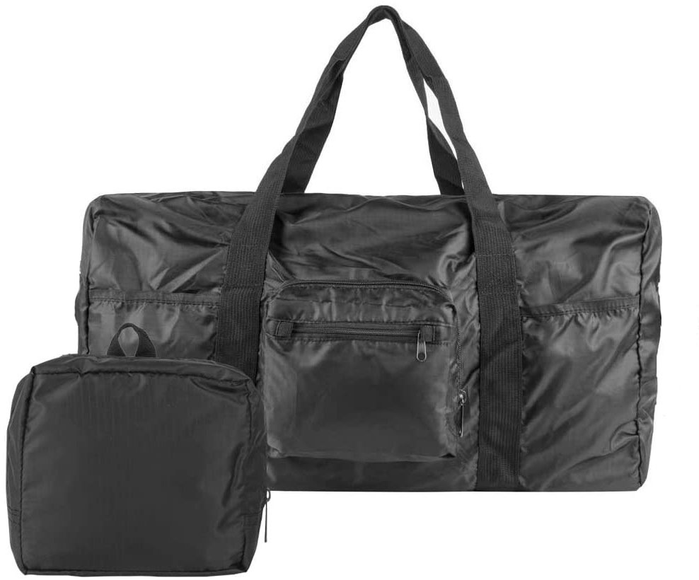 Folded Waterproof Nylon Travel Bag for Men Women Duffel Bag