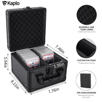 Estuche de Almacenamiento y Transporte Kaplo Impermeable de Aluminio para Slabs con Forro de Espuma, Ajuste Preciso para Slabs PSA