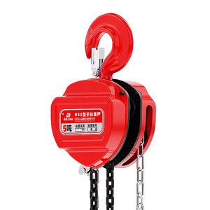 Palans à chaîne manuels de 1 tonne et 3 mètres - Bloc en acier robuste pour la <span class=keywords><strong>construction</strong></span> et l'installation d'équipements - Solution de levage manuelle précise - Product Image 5