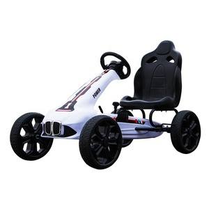 Pedal y rueda unisex para niños Go-Kart eléctrico EN71, juguete de plástico certificado para niños de 2 a 4 años, precio barato - Product Image 1