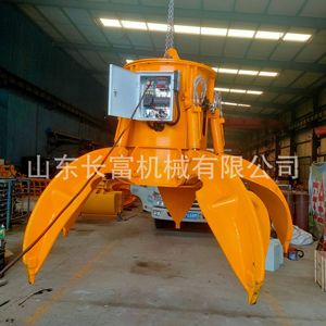Pinza Hidráulica Mecánica Multigarras Giratoria Fija de Acero para Excavadora Shandong Changfu - Product Image 2