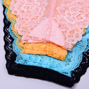 Precio bajo Alta calidad Stock Estilos mixtos Panty Encaje de algodón Mujeres Mezcla de Damas Impreso Bragas elegantes Sexy Panty Pics - Product Image 2