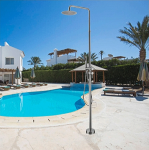 Colonna Doccia <span class=keywords><strong>da</strong></span> Esterno Kaiping Youjia con Rubinetto per <span class=keywords><strong>Vasca</strong></span> Nascosta, Doccetta a Colonna, Finitura Lucida in Ceramica, Stile Moderno - Product Image 3