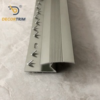 DECORTRIM Vente en gros d'usine, bande de fixation pour tapis de conception moderne, accessoires de revêtement de sol pour l'installation de tapis, bordure de finition