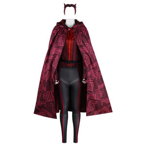Costume de cosplay Wanda <span class=keywords><strong>Vision</strong></span> Scarlet Witch, combinaison sexy pour Halloween, adulte avec accessoires - Product Image 1