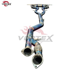 Escape Catback VORTEX Grado 5 Ti Valvetronic para BMW G80 M3/G82 M4 3.0T 2020-2025, Tubo Central Único, Puntas Quemadas, Disponible en Stock - Product Image 5