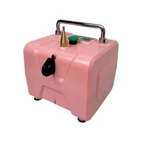 Pompe à air extérieure CD-616 rechargeable portable, double ensemble, gonfleur quantitatif de ballons magiques en forme allongée, emballé dans une boîte en plastique
