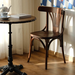 Sedia <span class=keywords><strong>in</strong></span> <span class=keywords><strong>Legno</strong></span> con Cuscino Morbido per Seduta e Schienale, Ideale per <span class=keywords><strong>Cucina</strong></span>, Sala <span class=keywords><strong>da</strong></span> Pranzo e Ristorante - Vendita all'Ingrosso - Product Image 6