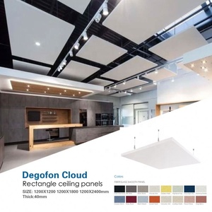 Panneaux acoustiques <span class=keywords><strong>de</strong></span> plafond 2400*20mm en fibre <span class=keywords><strong>de</strong></span> verre pour <span class=keywords><strong>cinéma</strong></span>, classe A2, anti-feu - Product Image 6