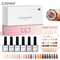 CANNI 30 pièces/ensemble Nouveau Kit de Vernis à Ongles Gel Sans HEMA 9ml 192 Couleurs Kit de Vernis à Ongles Gel Émail avec Base, Top Coat et Primer Gel