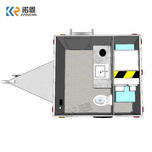 Remorque de toilettes mobiles haut de gamme, remorque de toilettes de luxe, cabine de sanitaires portable pour la <span class=keywords><strong>location</strong></span> d'événements en plein air - Product Image 6
