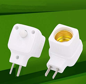 Adaptador de extensión de <span class=keywords><strong>enchufe</strong></span>, <span class=keywords><strong>interruptor</strong></span> de lámpara, convertidor de bombilla Base de tornillo E26 E27 - Product Image 4