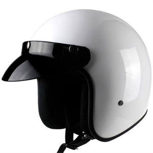 Casque rigide électrique pour Harley, casque ouvert au visage, moto, rétro, sécuritaire, tendance 2019 - Product Image 2