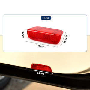 Riflettore Luce Interna Porta Anteriore Rosso OE 1K0947419 per <span class=keywords><strong>VW</strong></span> Jetta Golf <span class=keywords><strong>Passat</strong></span> Tiguan Touran TRoc <span class=keywords><strong>Ricambi</strong></span> <span class=keywords><strong>Auto</strong></span> - Product Image 5