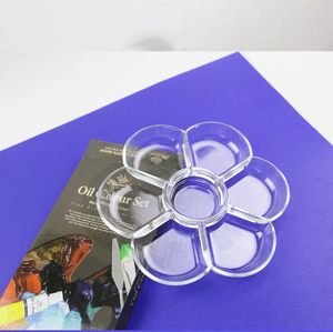 <span class=keywords><strong>Palette</strong></span> <span class=keywords><strong>de</strong></span> pigments <span class=keywords><strong>de</strong></span> peinture <span class=keywords><strong>de</strong></span> <span class=keywords><strong>gouache</strong></span>, multi-fonction en céramique, aquarelle fleur <span class=keywords><strong>de</strong></span> prunier - Product Image 6