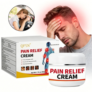 QFSN 50g Krim Pijat Pereda Nyeri Punggung, Otot, Sendi, Leher, dan Bahu dengan Ekstrak Mint & Kamper, Umur Simpan 2 Tahun, Bersertifikat MSDS - Product Image 6