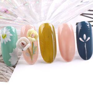 TSZS, venta al por mayor, 1000 unidades/bolsa, a granel, 8mm, flor rosa de cerámica para accesorios de <span class=keywords><strong>uñas</strong></span> acrílicas, decoración de <span class=keywords><strong>uñas</strong></span> DIY, proveedor de <span class=keywords><strong>uñas</strong></span> - Product Image 6