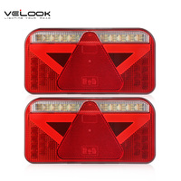 Luces Traseras LED para Remolque, Homologadas por ECE, Impermeables, para Remolque, Camioneta, Camión