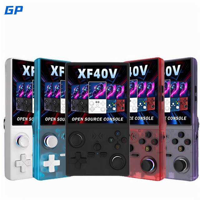 XF40V Handheld Game Player Retro Game Console Handheld Gaming Console Retro Game Consola De Videojuego Portatil Support WiFi