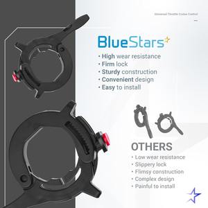 Verrouillage de régulateur de vitesse Mocell pour compatibilité universelle avec les motos/vélos électriques/scooters/quads - Nouvel outil d'assistance au contrôle - Product Image 5