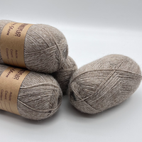 Cheveux angora comme 1/11.2NM * 3 25% ALL 50% AC 25% NY (PA IM RA) confortable bébé laine tricotée bricolage écharpe fil