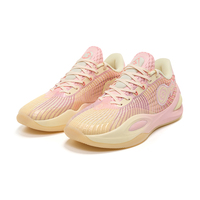 Chaussures de basket-ball légères Rigorer AR1 Juicy Peach Pink Color 2025 pour joueurs masculins