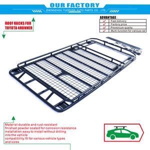 Универсальные багажники на крышу для TONNEAU, сверхмощная корзина для крыши для TOYOTA PRADO LANDCRUISER NISSAN PATROL <span class=keywords><strong>FJ</strong></span> <span class=keywords><strong>CRUISER</strong></span> 4RUNNER - Product Image 5