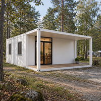 Maison préfabriquée avec une chambre pour une résidence familiale Casa Prefabricada Para Vivienda Familiar