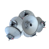 Porte sectionnelle industrielle verticale robuste de 11' de haut, système de poulie à câble en aluminium avec alésage de 1 pouce et gorge de 1/4, tambour 11VL, charge de 500 kg, 3