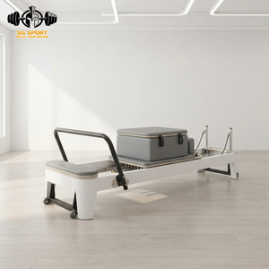 Colchoneta <span class=keywords><strong>de</strong></span> <span class=keywords><strong>Pilates</strong></span> para Ejercicios <span class=keywords><strong>de</strong></span> Core - Marco <span class=keywords><strong>de</strong></span> Roble Macizo - Equipo <span class=keywords><strong>de</strong></span> Fitness para el Hogar - Utilizada para Moldear el Cuerpo y Entrenamiento <span class=keywords><strong>de</strong></span> Rehabilitación - Product Image 6