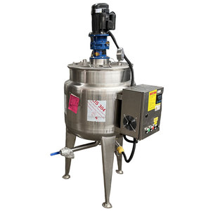 Cung cấp 100 lít Điện sưởi ấm tàu lò phản ứng hóa học thép không gỉ trộn Tank với khuấy - Product Image 3