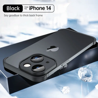 Protecteur d'objectif pour iPhone 14 15 Pro Max 14 Plus 100% Housse en silicone TPU véritable pour iPhone X 11 12 13 14 15