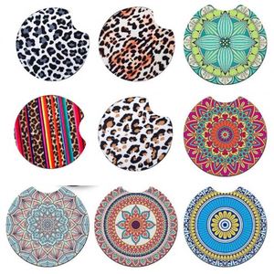 Sous-verres en mousse personnalisés en gros, sous-verres blancs solides pour impression par sublimation, cadeaux promotionnels, publicité, marquage, logos - Product Image 5