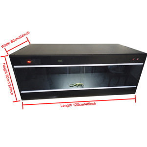 Terrari in PVC 4x2x2 da 120 Galloni con Termostato <span class=keywords><strong>per</strong></span> Draghi Barbuti, Terrario Grande T5 <span class=keywords><strong>per</strong></span> Pitoni Reali - Product Image 5
