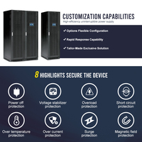 Alternativa a UPS Vertiv, UPS en Línea RTX de 6kVA y 10kVA con Monitoreo Inteligente por Aplicación, Fuente de Alimentación UPS Montable en Rack para Infraestructura Informática