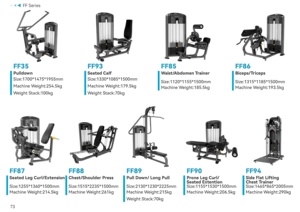 เครื่องกดขาอเนกประสงค์ GS-FF03 สำหรับฟิตเนสเชิงพาณิชย์ คุณภาพพรีเมียม แข็งแรง ทนทาน ผลิตจากเหล็ก ขายดี - Product Image 6