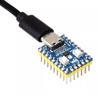 Placa de Desarrollo I2C GPIO Raspberry Pi RP2040-Zero, Diseño de Bajo Consumo Similar a Zero Pico, Procesador de Doble Núcleo, 2MB de Memoria, 133MHz
